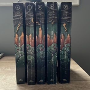 Percy Jackson & The Olympians Book Set